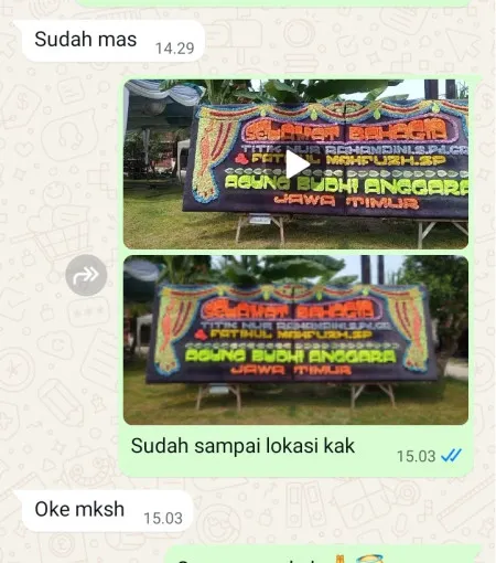 Pengiriman Papan Bunga Tapos Depok