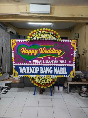 Papan Bunga di Tapos Depok
