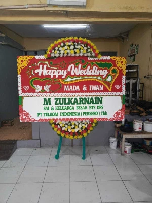 Papan Bunga di Tapos Depok