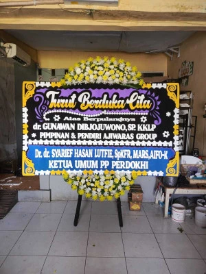 Papan Bunga di Tapos Depok